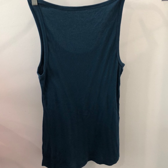Banana Republic teal tank top - Picture 3 of 5